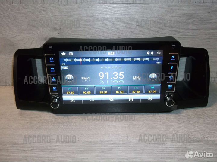 Магнитола Toyota Corolla e120 Android крутилки