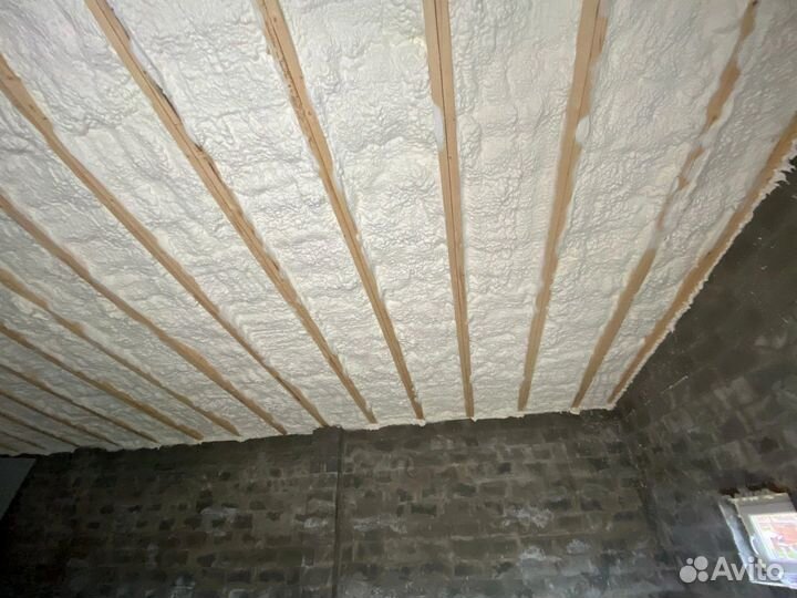 Утепление пенополиуретаном балкона