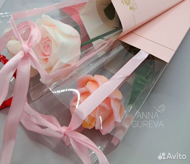 Роза из мыла