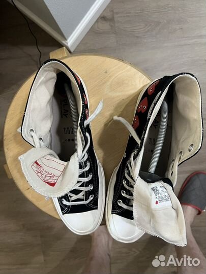 Кеды converse x comme des garcons