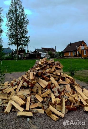 Дрова сухие колотые с доставкой