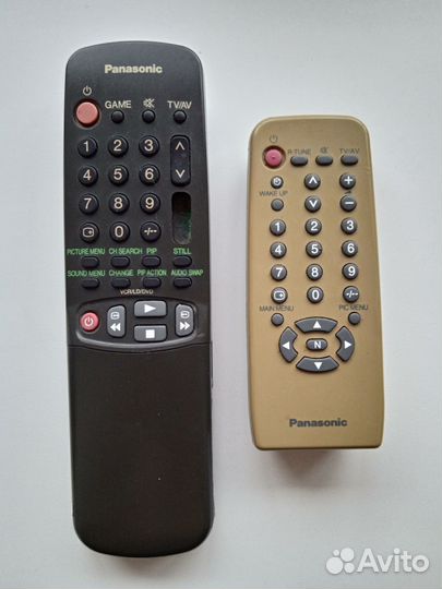 Пульты TV Panasonic, BBK, Sony (оригинал)