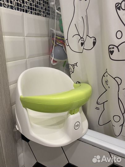 Стульчик для купания happy baby