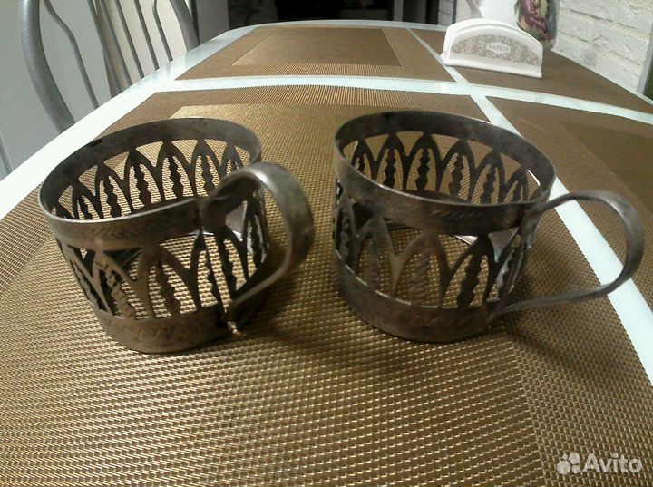 Подстаканники, штамп. 60-70г. СССР