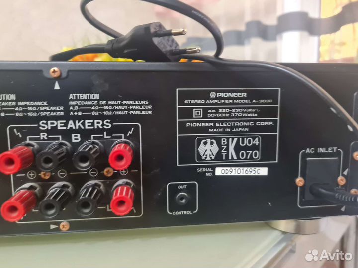 Усилитель pioneer a-303r