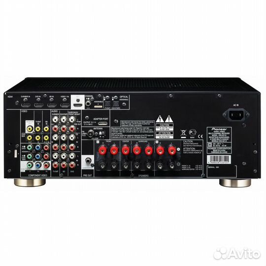 Ресивер 7.1 Pioneer VSX-821-K, потолок колонки