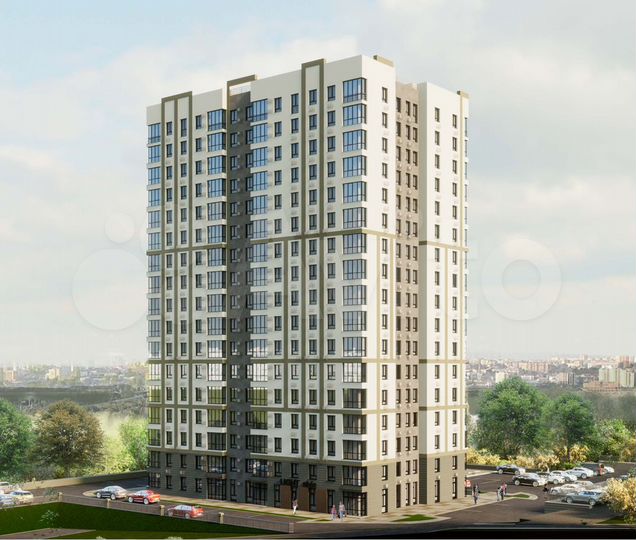 Квартира-студия, 25,4 м², 13/17 эт.