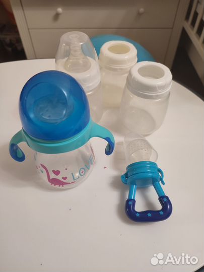 Бутылочки для новорожденного поильник ниблер