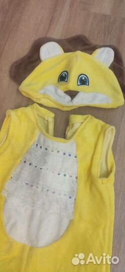 Новогодние костюмы (львёнок 2-3 года, зайчик