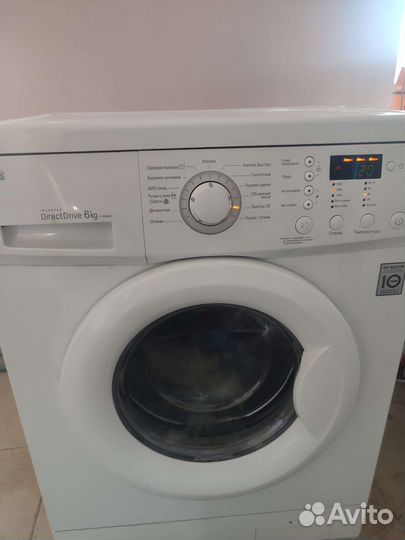Стиральная машина бу lg 6 кг