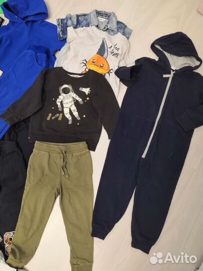 Огромный пакет вещей на мальчика 98-104-110