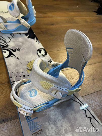 Сноуборд Комплект Nitro 149 + Union M