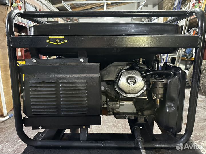 Генератор бензиновый 6.5 квт бу