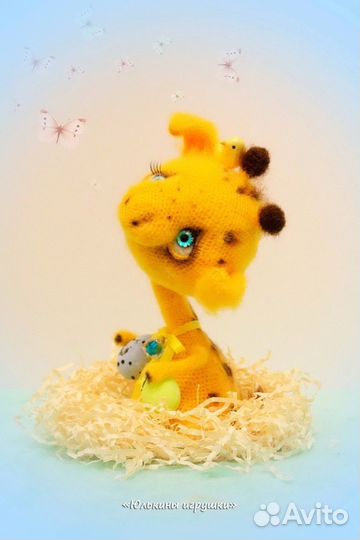 Интерьерная игрушка-жираф