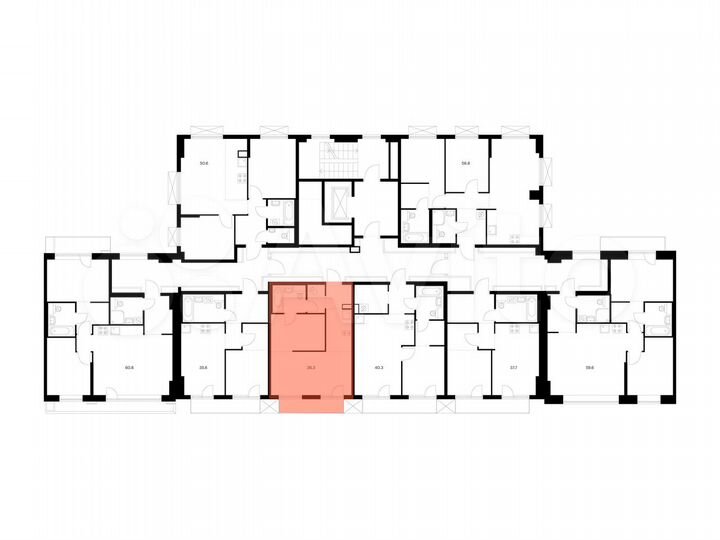 1-к. квартира, 37,5 м², 2/9 эт.