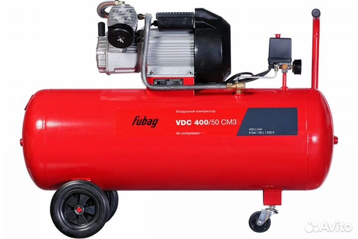 Компрессор fubag VDC 400/50 CM3 400 л/мин