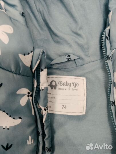 Комбинезон демисезонный Baby Go 74 размер