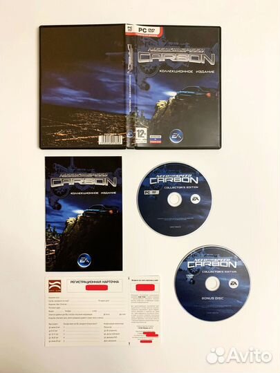 Need for Speed Carbon Коллекционное лицензи Россия