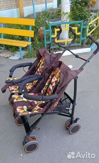 Коляска для двойни