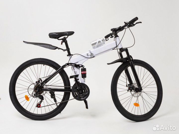 Велосипед складной взрослый двухподвес