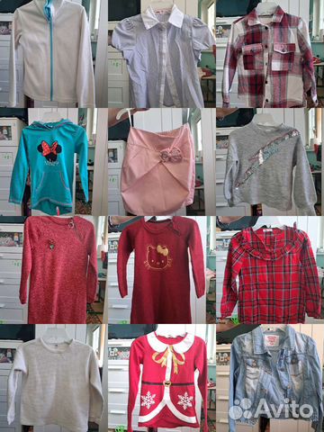 Пакет вещей для девочки 128-134