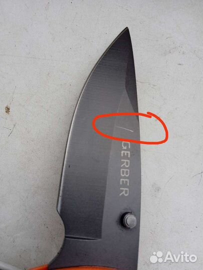 Нож складной Gerber чехол
