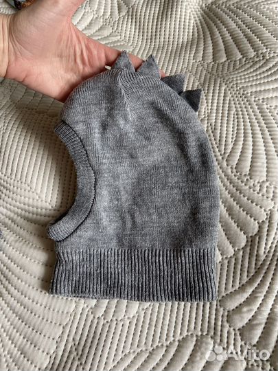 Шапка шлем на мальчика zara