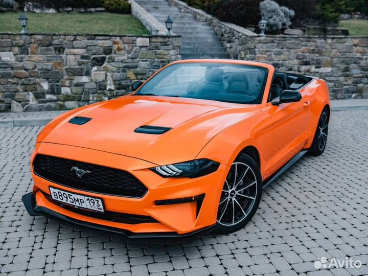 Аренда прокат авто, mustang кабриолета