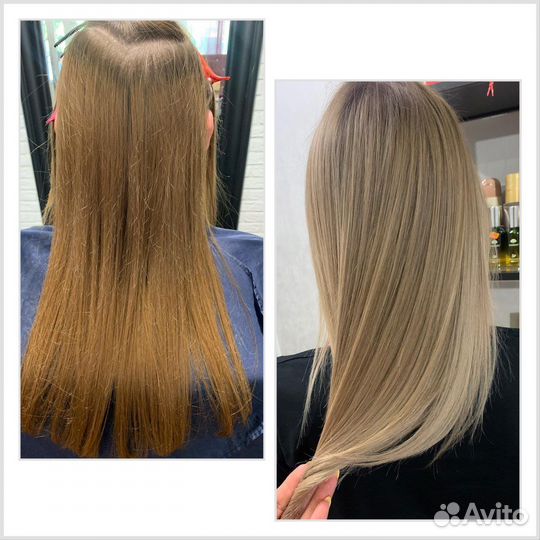 Сложное окрашивание волос air тач колорист