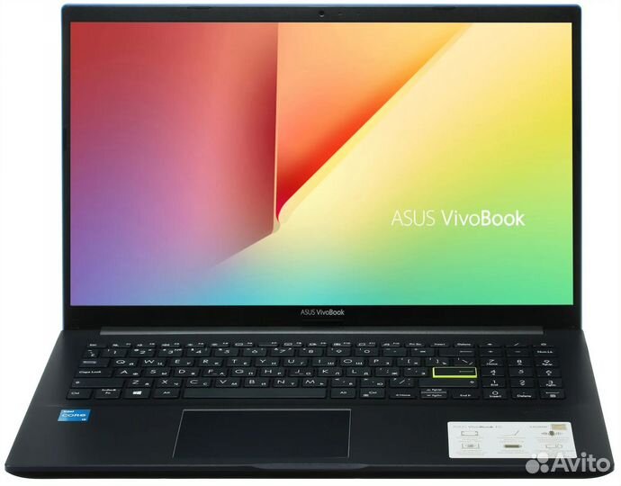 Ноутбук asus VivoBook 15 F513EA-BQ2397 синий