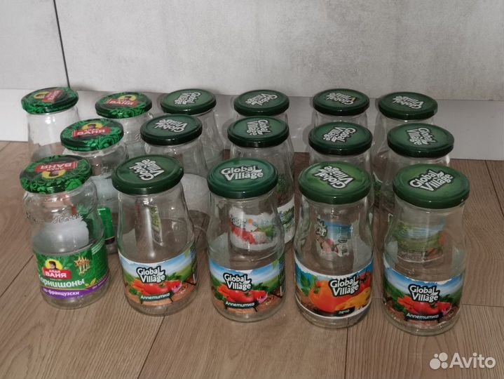Банки стеклянные для консервированная (пакет)