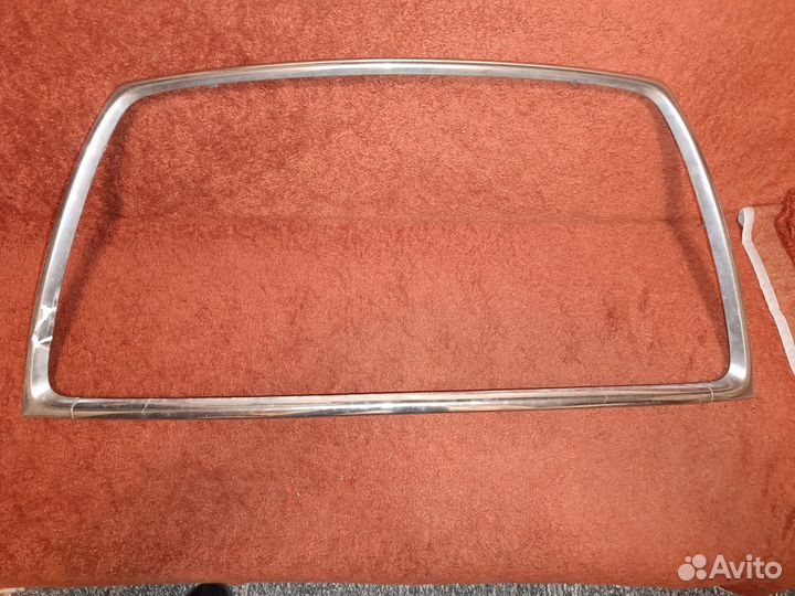 Молдинг решётки радиатора Митсубиси аутлендер хл