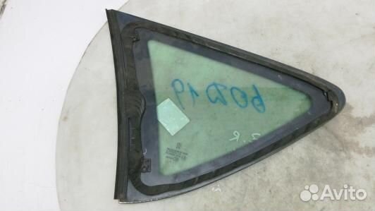 Стекло кузова боковое заднее правое peugeot 407 (6
