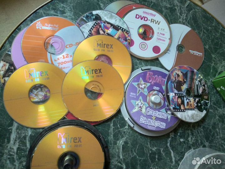 Диски CD-RW, DVD, болванки