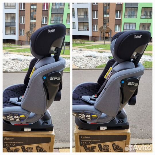 Новое автокресло с Isofix с рождения 0-36 кг