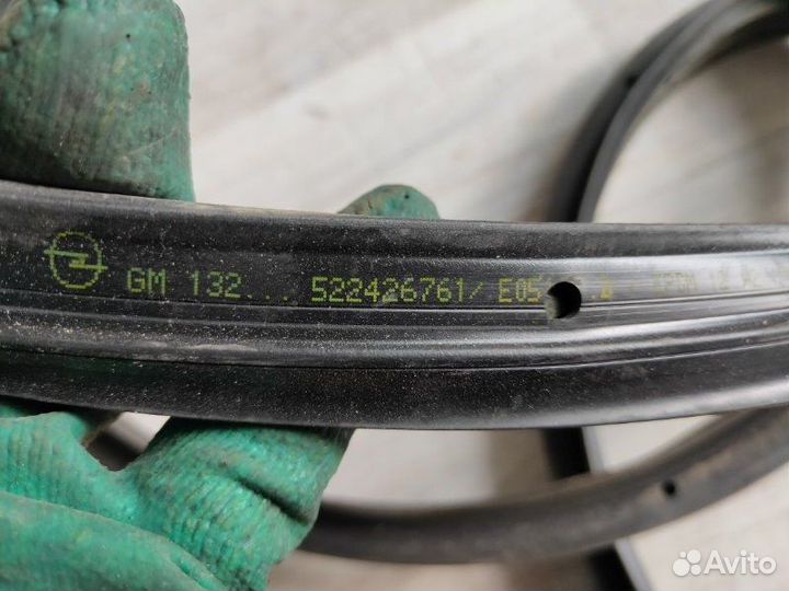 Уплотнитель двери задний правый Opel Astra J 2010