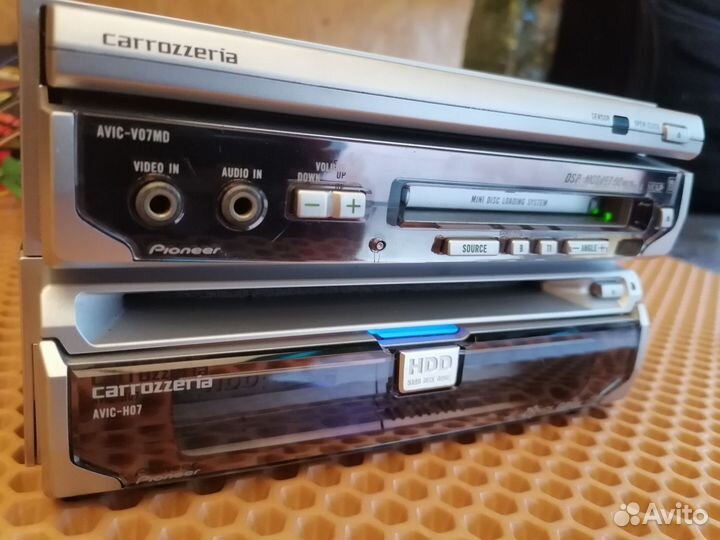 Магнитола pioneer Carrozzeria avic V07md + H07