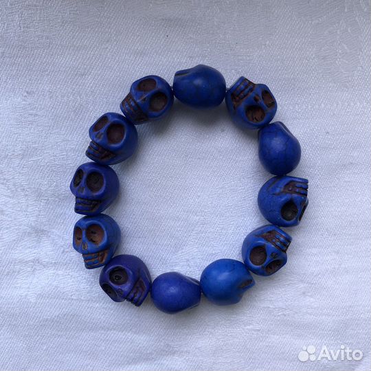 Браслет синий