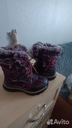 Зимние ботинки для девочки