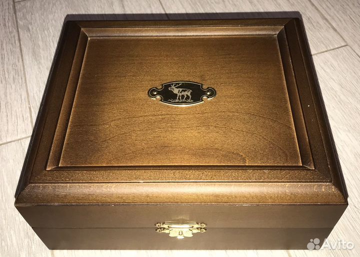 Бокалы Охота 2 шт в кофре