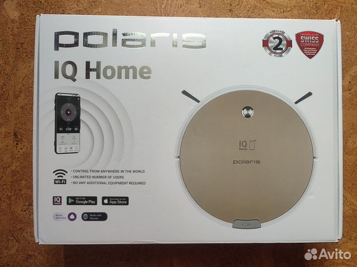 Робот-пылесос Polaris pvcr 0735 IQ Home Aqua