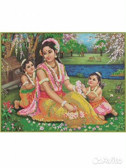 Набор для вышивания бисером Кришна