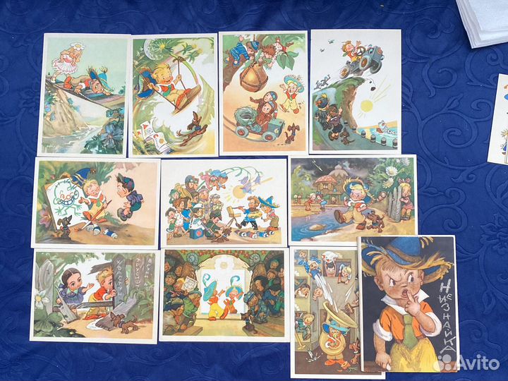 Открытки СССР 60-е годы сказки,наборы