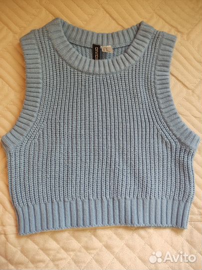 Жилетка вязаная женская hm