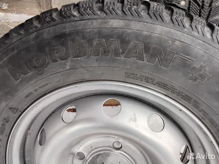 Зимние колеса нива шевроле Nordman + 205/70 R15