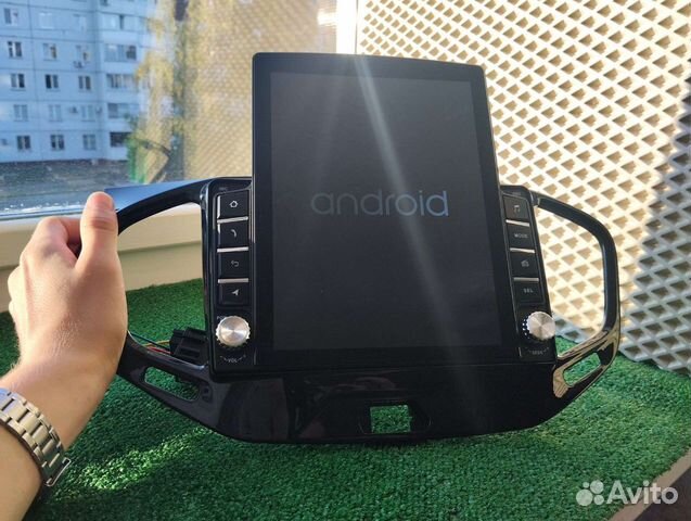Android магнитола на LADA Vesta в стиле Тесла объявление продам