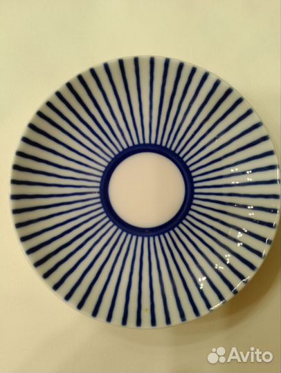 Блюдце чайное фарфоровое ифз рисунок 