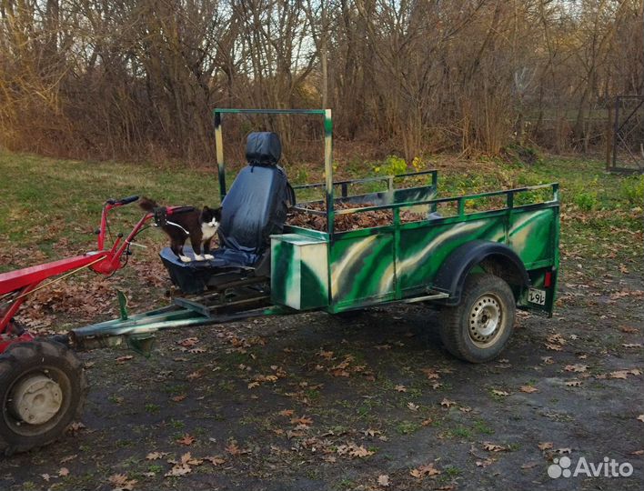 Телега для мотоблока