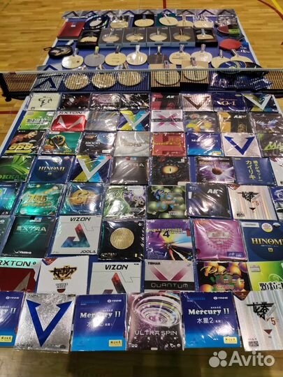 Накладки для настольного тенниса