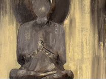 Картина маслом на холсте Будда